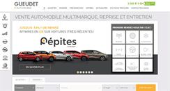 Desktop Screenshot of gueudet.fr